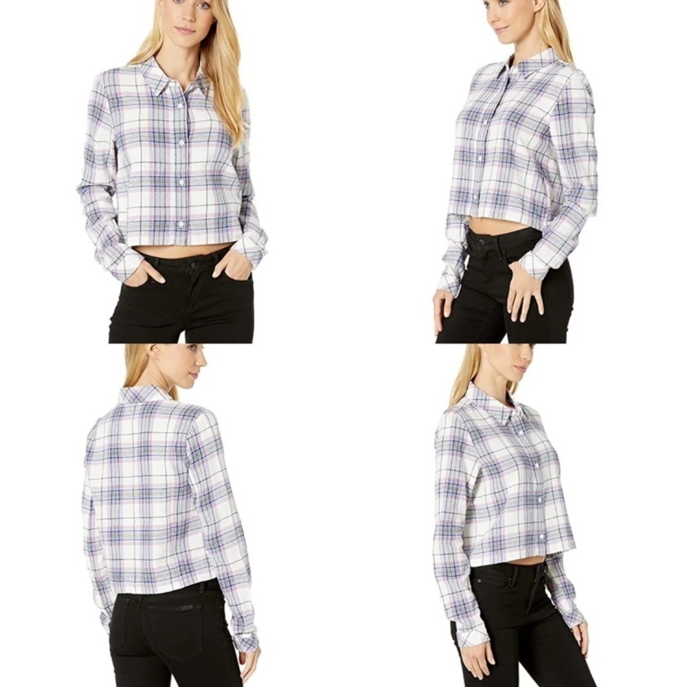 New! Vans Box Car Plaid Flannel Shirt Size Medium